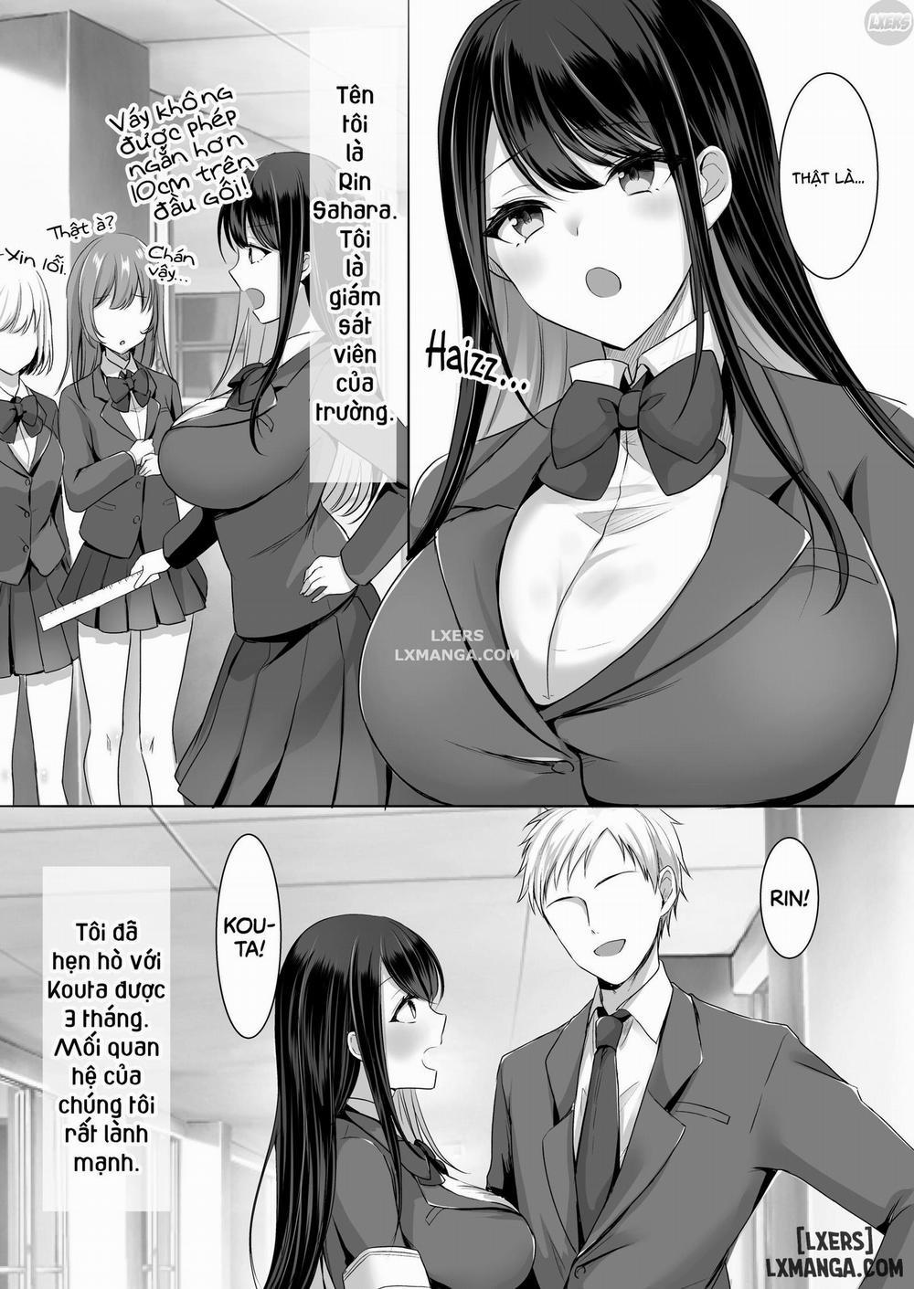 Stuck After School - A Busty Virgin Hall Monitor Gets Caught Touching Herself Oneshot trang 3