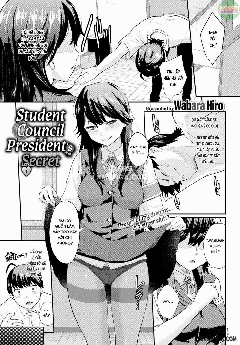 Student Council President's Secret Oneshot trang 0