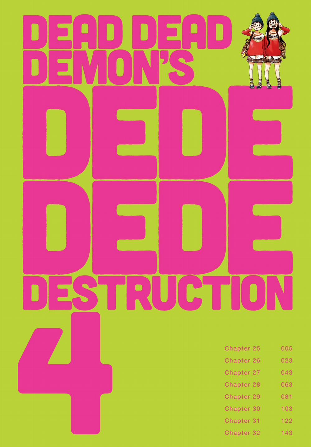 Sự Hủy Diệt Dededede Của Dead Dead Demon 25 trang 4