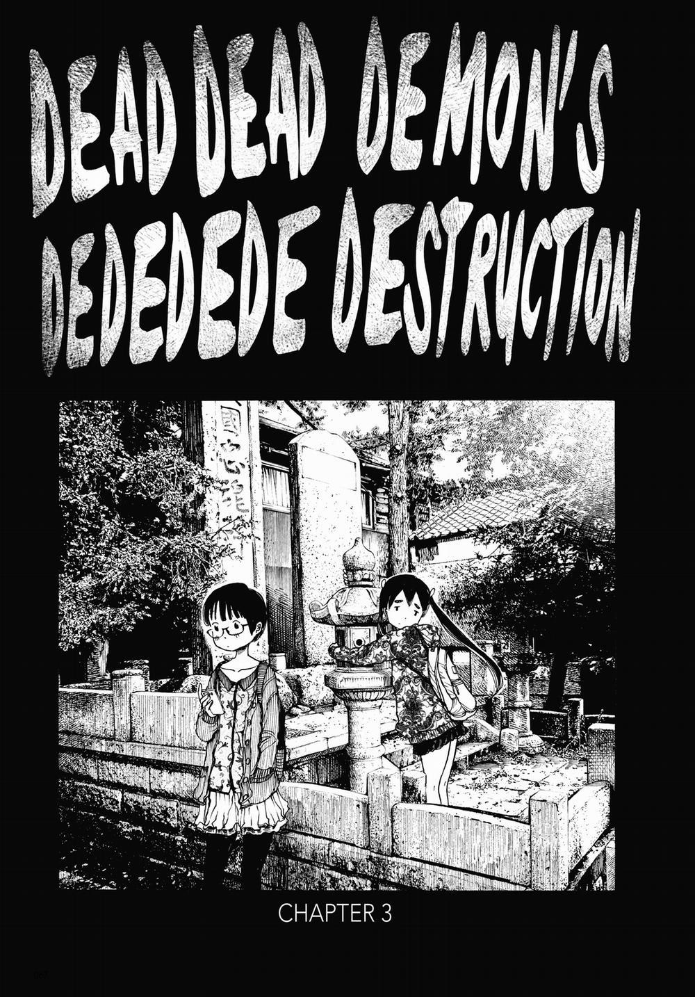 Sự Hủy Diệt Dededede Của Dead Dead Demon 3 trang 0