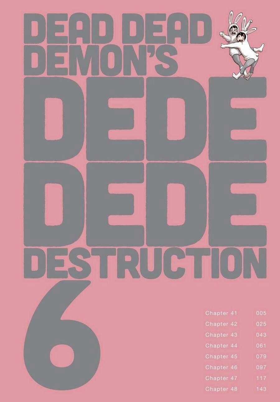 Sự Hủy Diệt Dededede Của Dead Dead Demon 41 trang 4