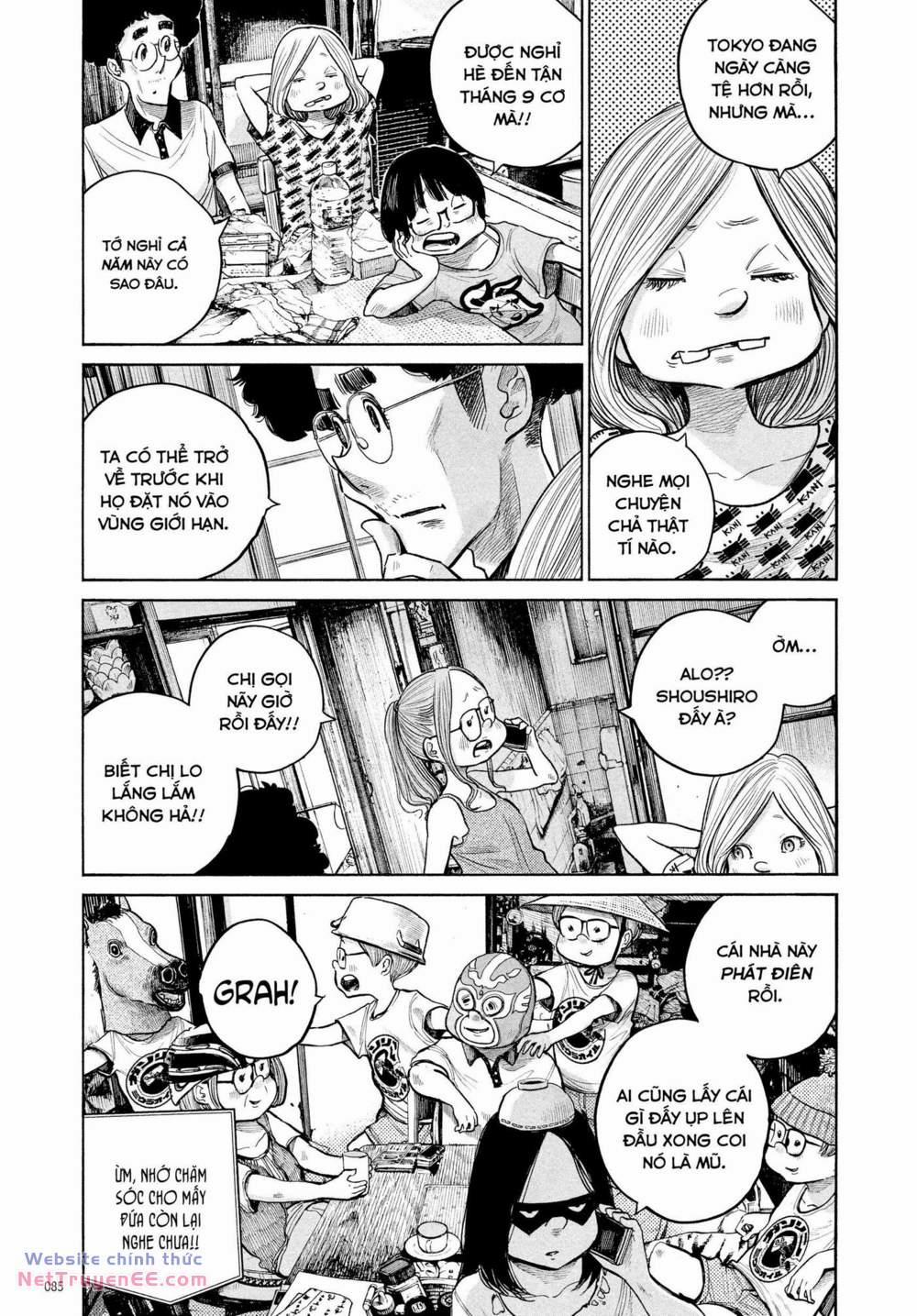 Sự Hủy Diệt Dededede Của Dead Dead Demon 78 trang 6