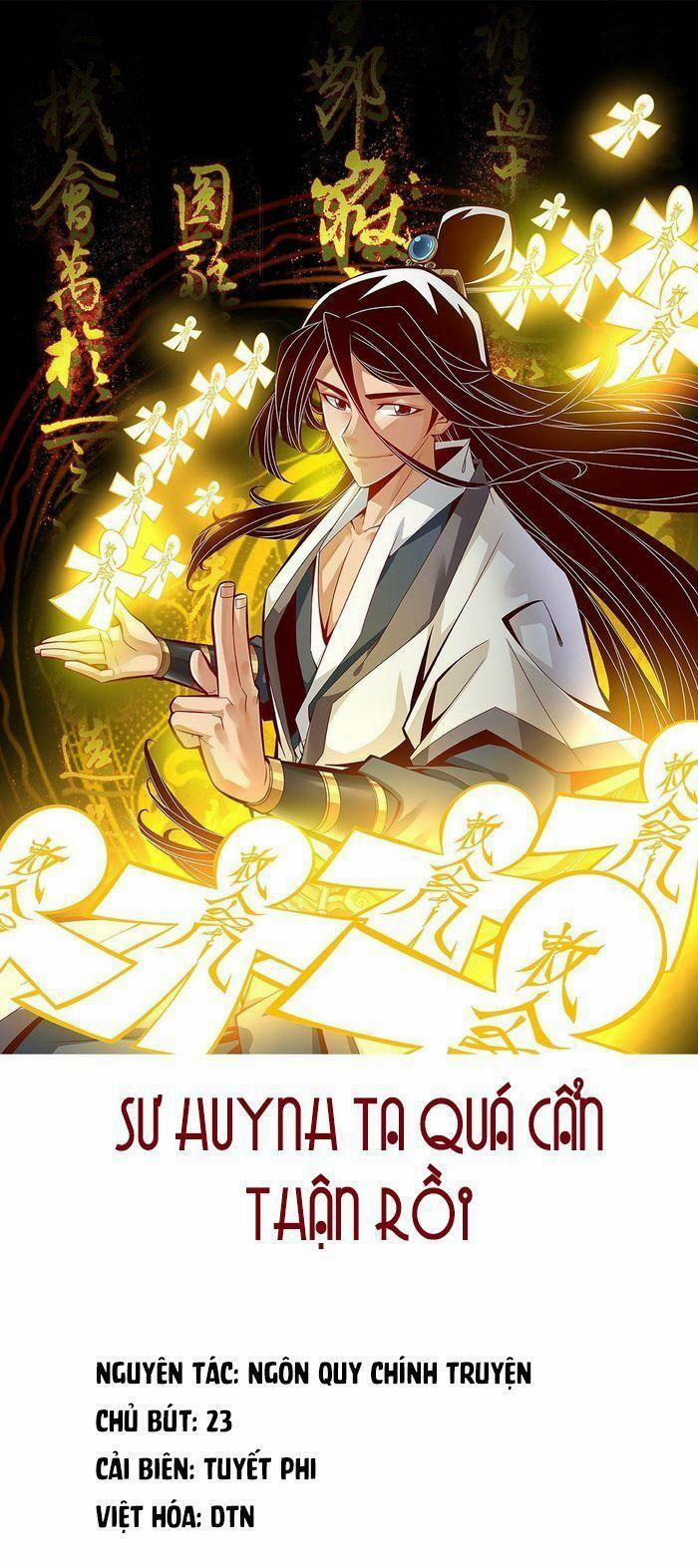 Sư Huynh Của Ta Quá Cẩn Thận Rồi 1 trang 0