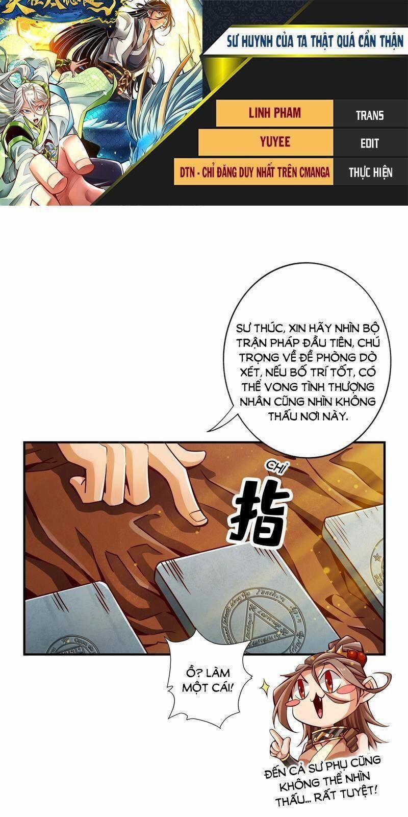 Sư Huynh Của Ta Quá Cẩn Thận Rồi 133 trang 0
