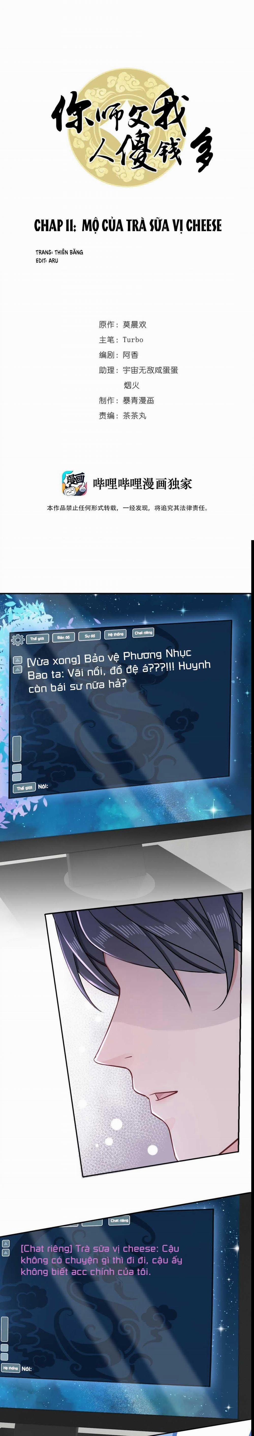 Sư Phụ Ngươi Là Tên Ngốc Lắm Tiền 11 trang 1
