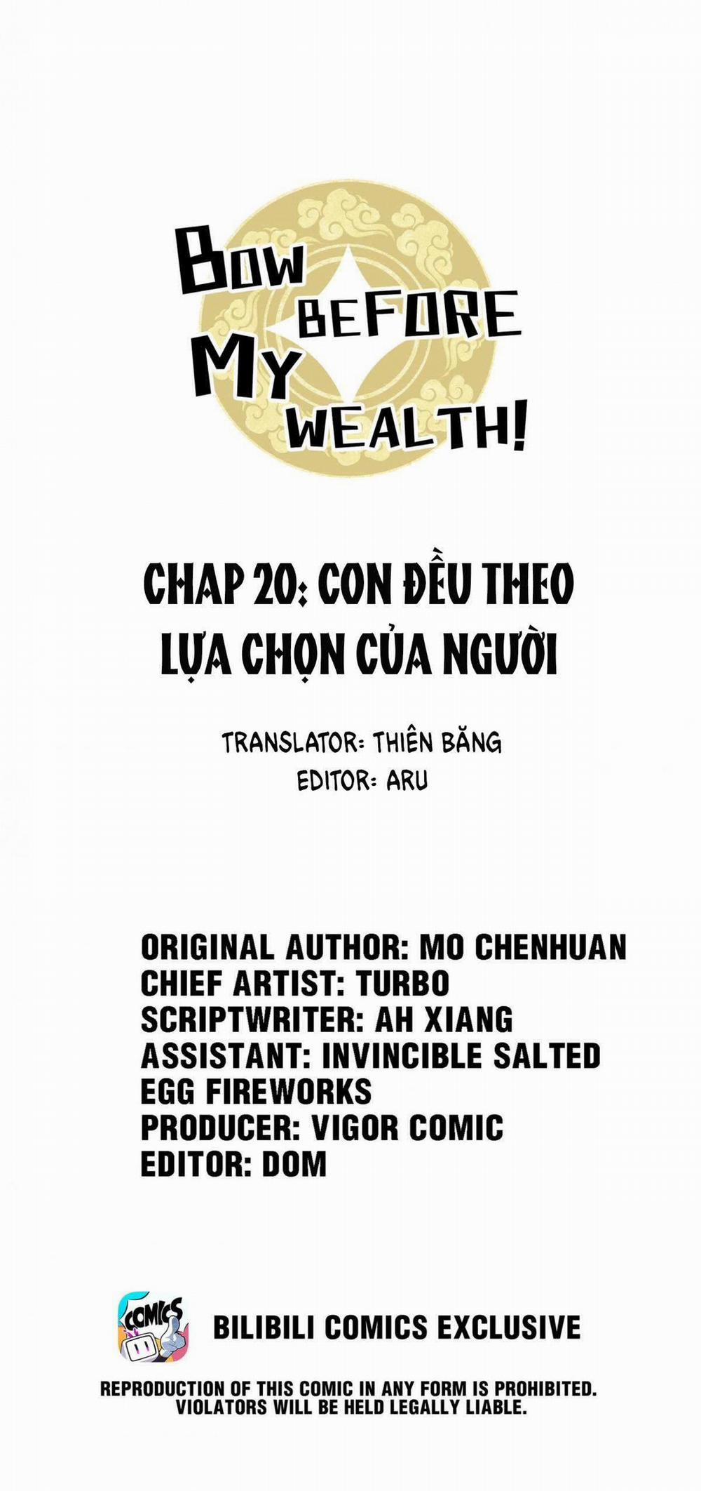 Sư Phụ Ngươi Là Tên Ngốc Lắm Tiền 20 trang 1