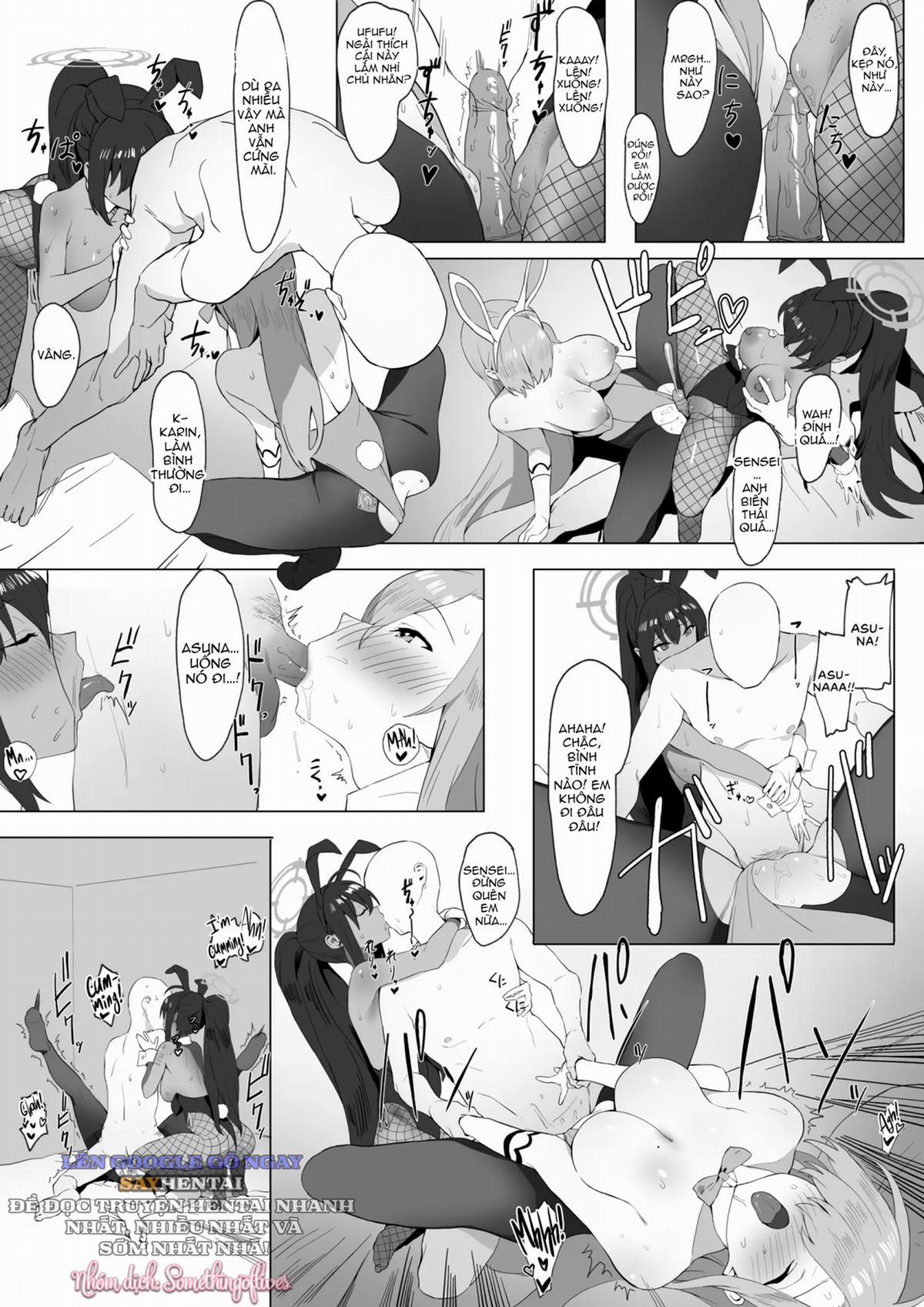 Sự Phục Vụ Tận Tâm Của Asuna và Karin 1 trang 9