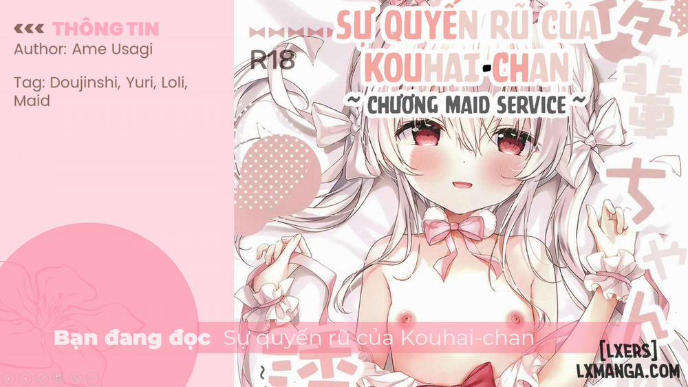 Sự quyến rũ của Kouhai-chan __~Maid Service Chapter 0 0 Oneshot trang 2