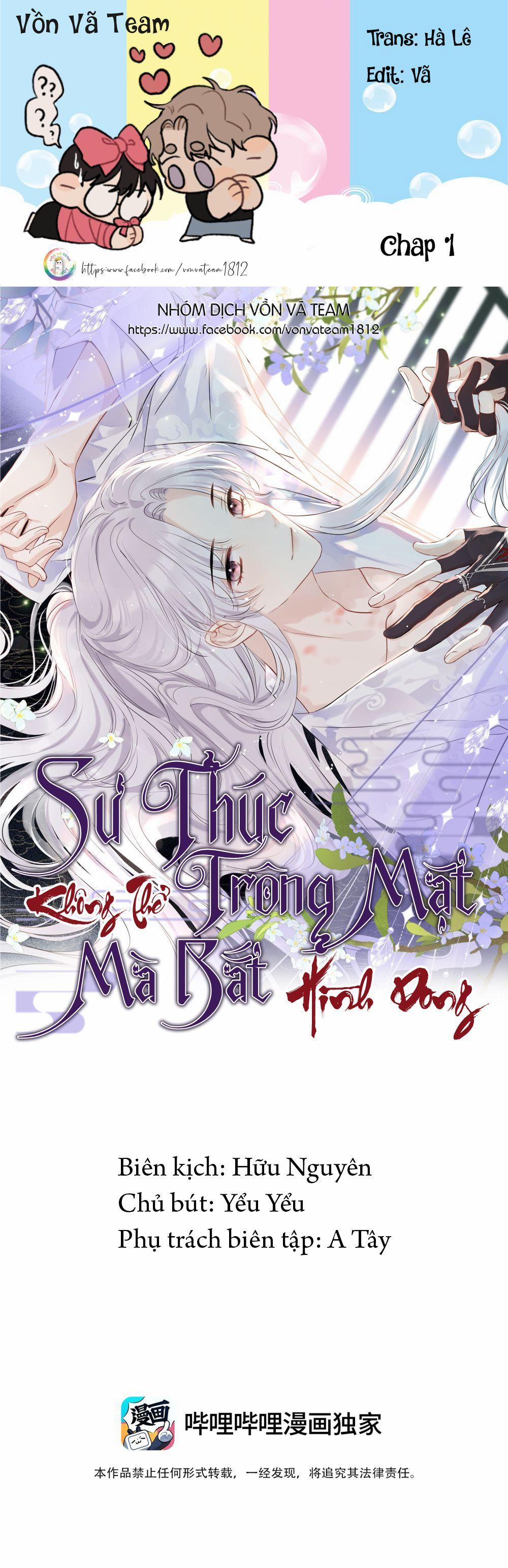 Sư Thúc Không Thể Trông Mặt Mà Bắt Hình Dong 1 trang 0