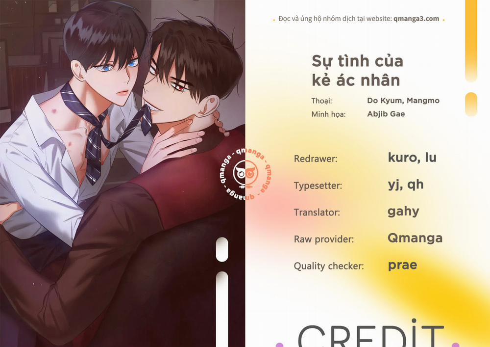 Sự Tình Của Kẻ Ác Nhân 13 trang 0