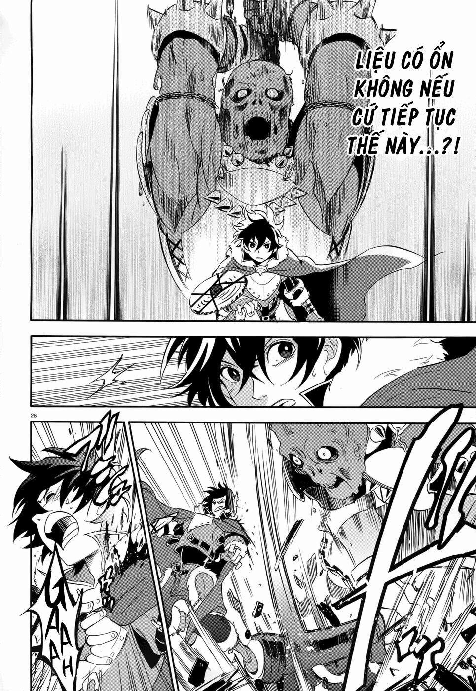 Sự Trỗi Dậy Của Anh Hùng Khiên 6 trang 28