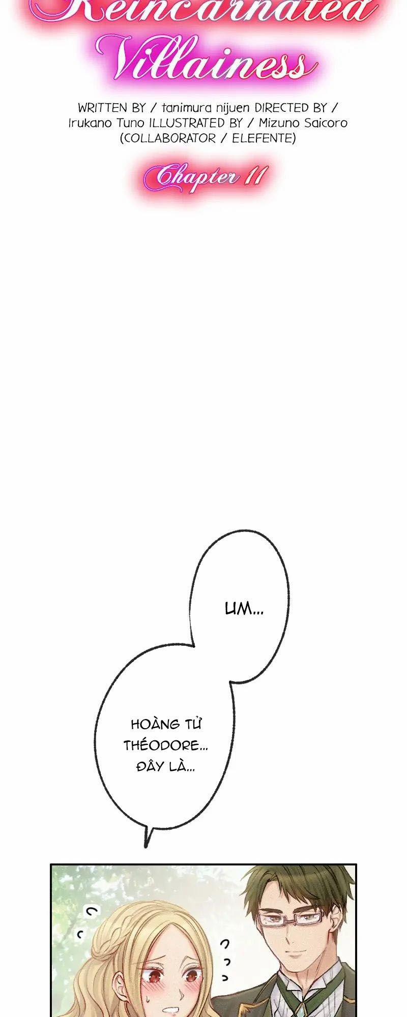 Sức Nóng Của Nữ Phản Diện Được Tái Sinh 11.1 trang 7
