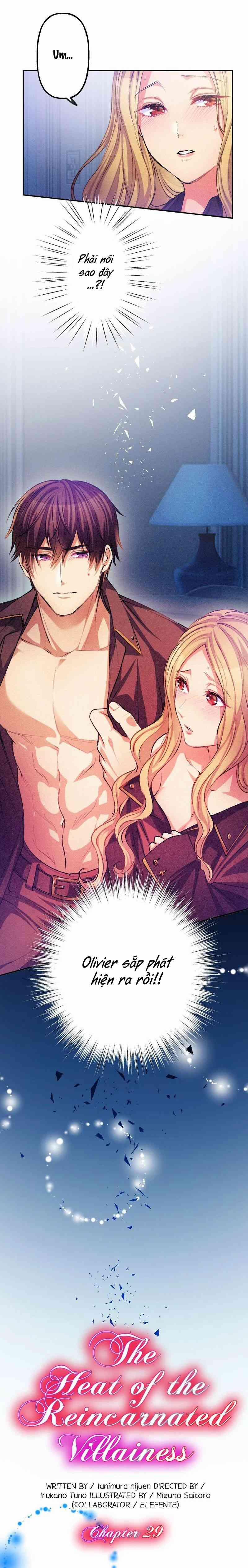 Sức Nóng Của Nữ Phản Diện Được Tái Sinh 29.1 trang 2