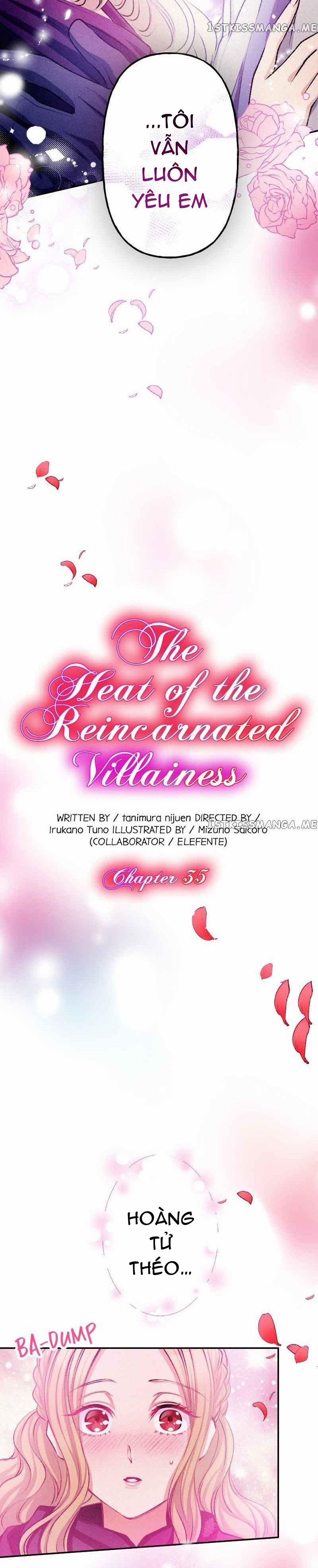 Sức Nóng Của Nữ Phản Diện Được Tái Sinh 35.1 trang 3
