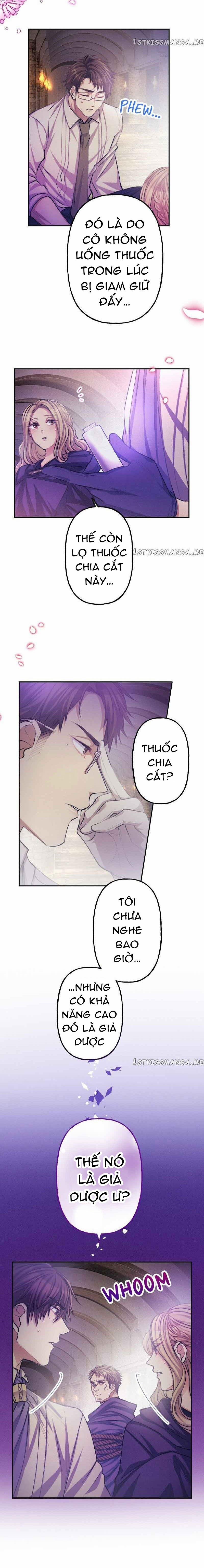 Sức Nóng Của Nữ Phản Diện Được Tái Sinh 35.1 trang 8