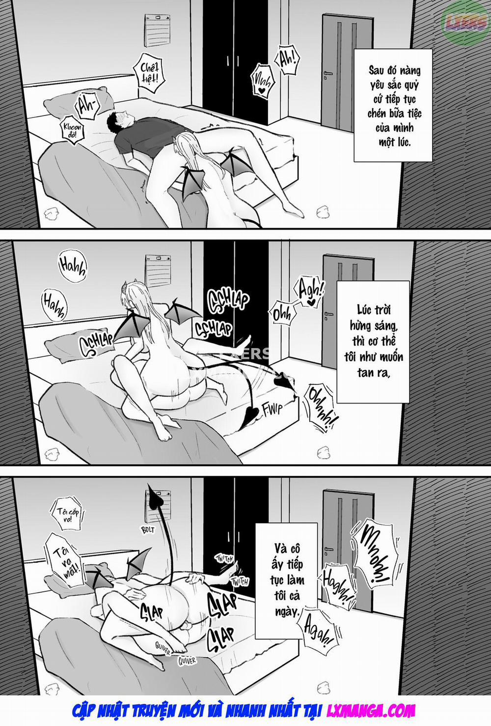 Succubus Shimai ni Yoru Amaama Sakusei Houshi Oneshot trang 25