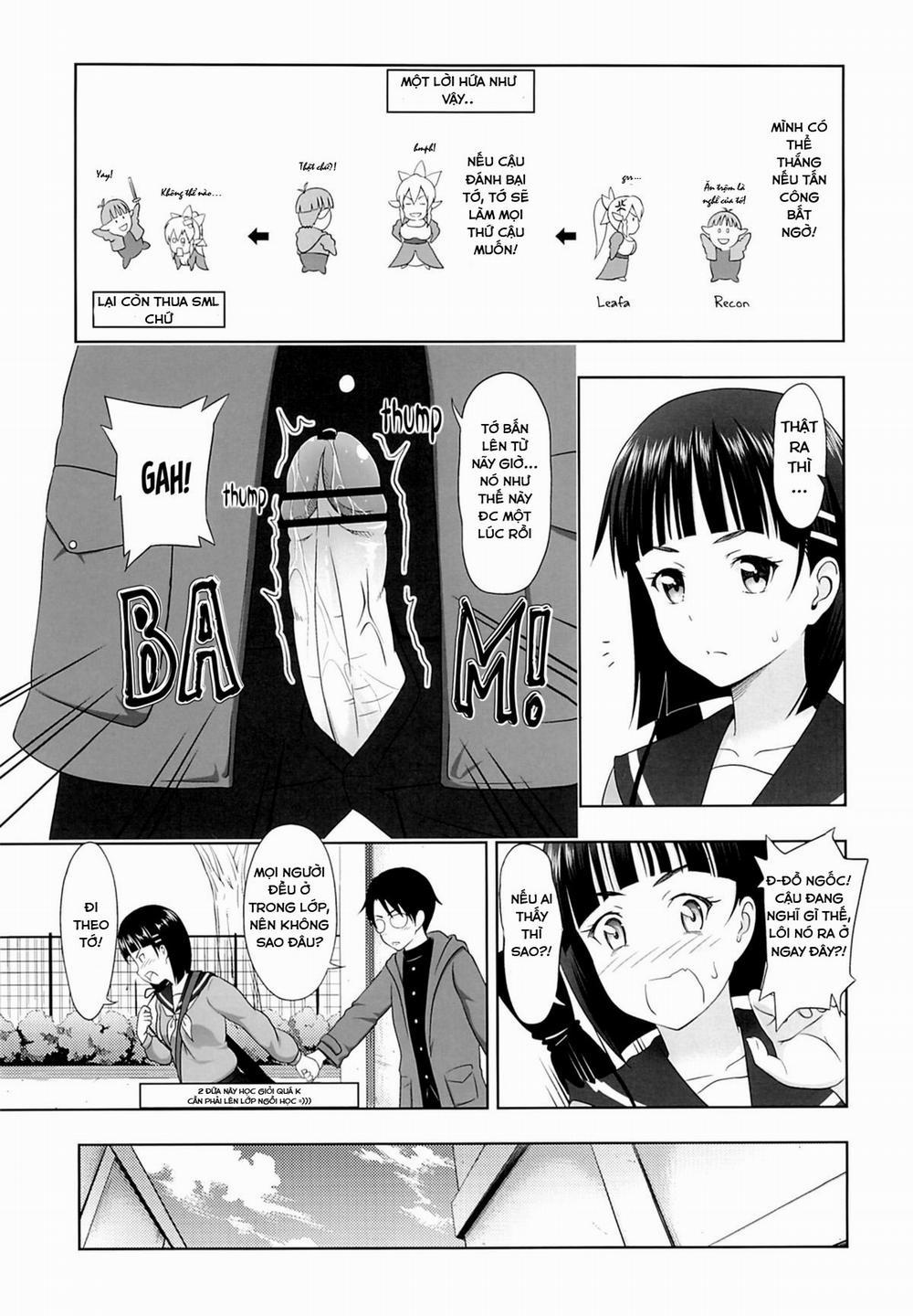 Suguha no Usuusu na Ehon 2 (Sword Art Online) Oneshot trang 4