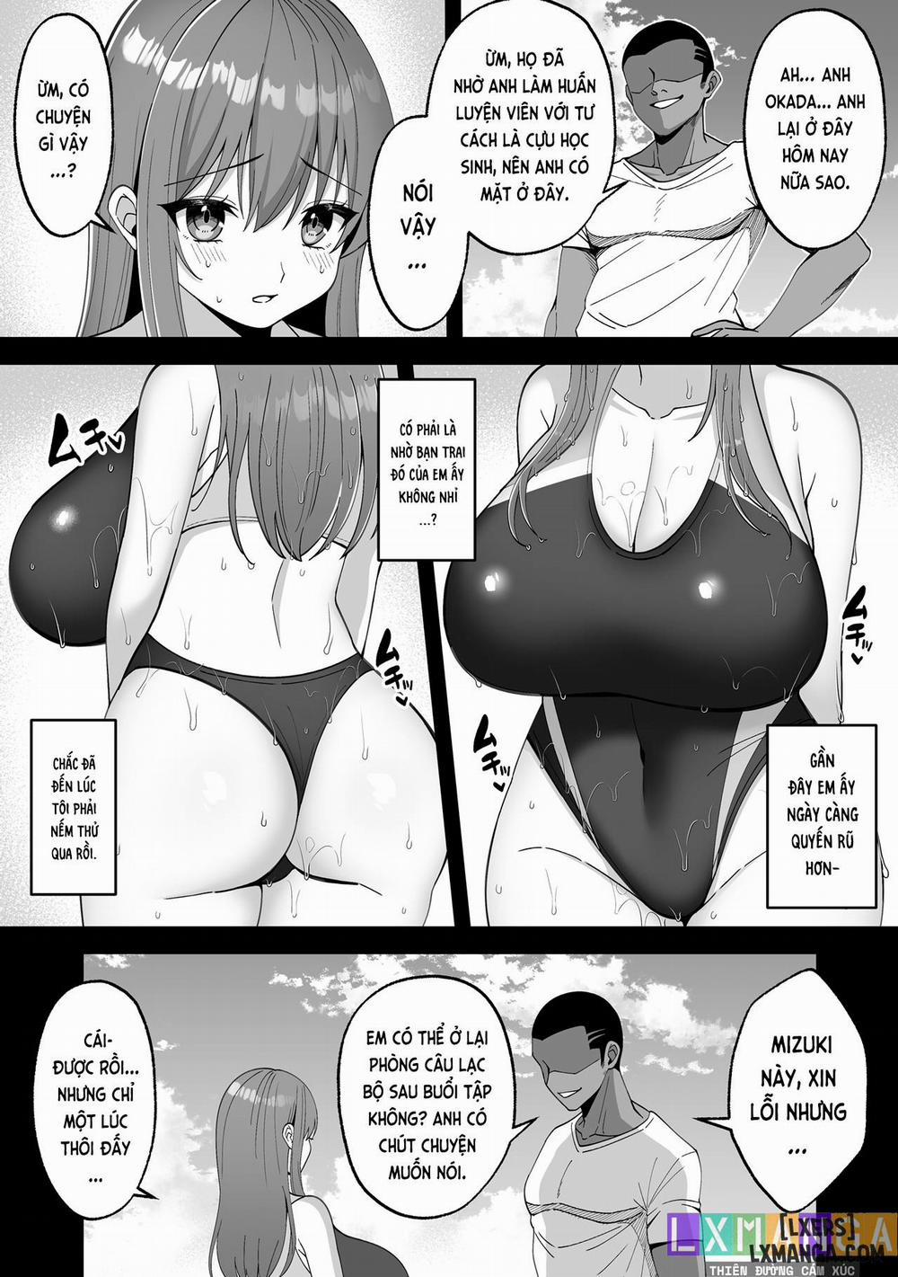 Suieibu no Kanojo ga Netorarete Charao no Kyokon ni Ochiru made Oneshot. trang 7