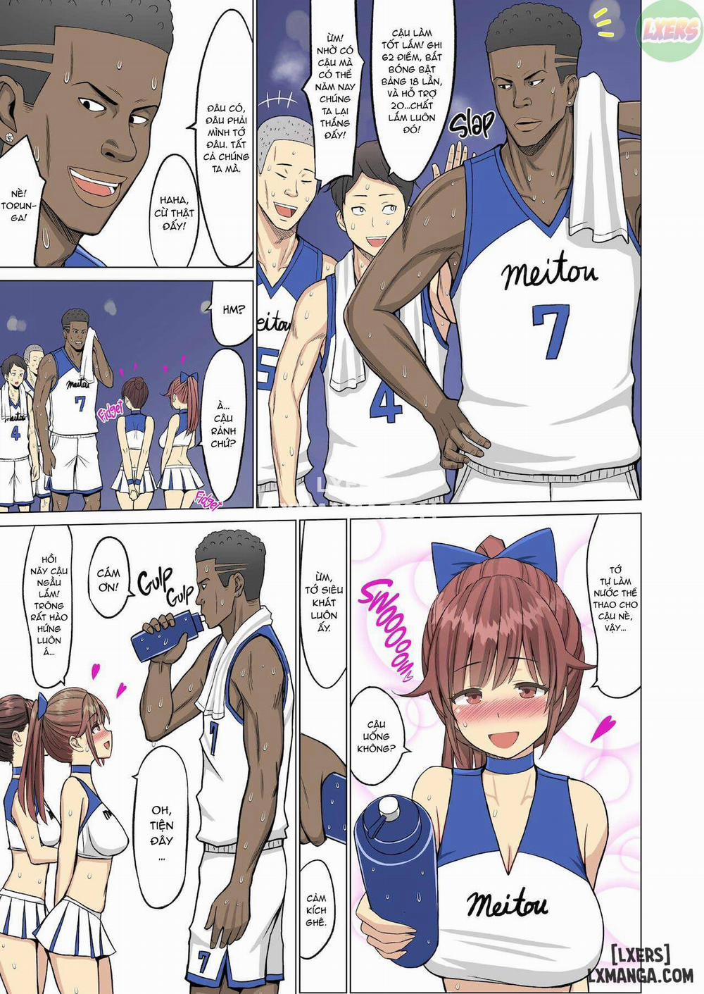 Suki Datta no ni Natsu ~Osananajimi no Cheerleader ga Kokujin Ryuugakusei ni 1 trang 4