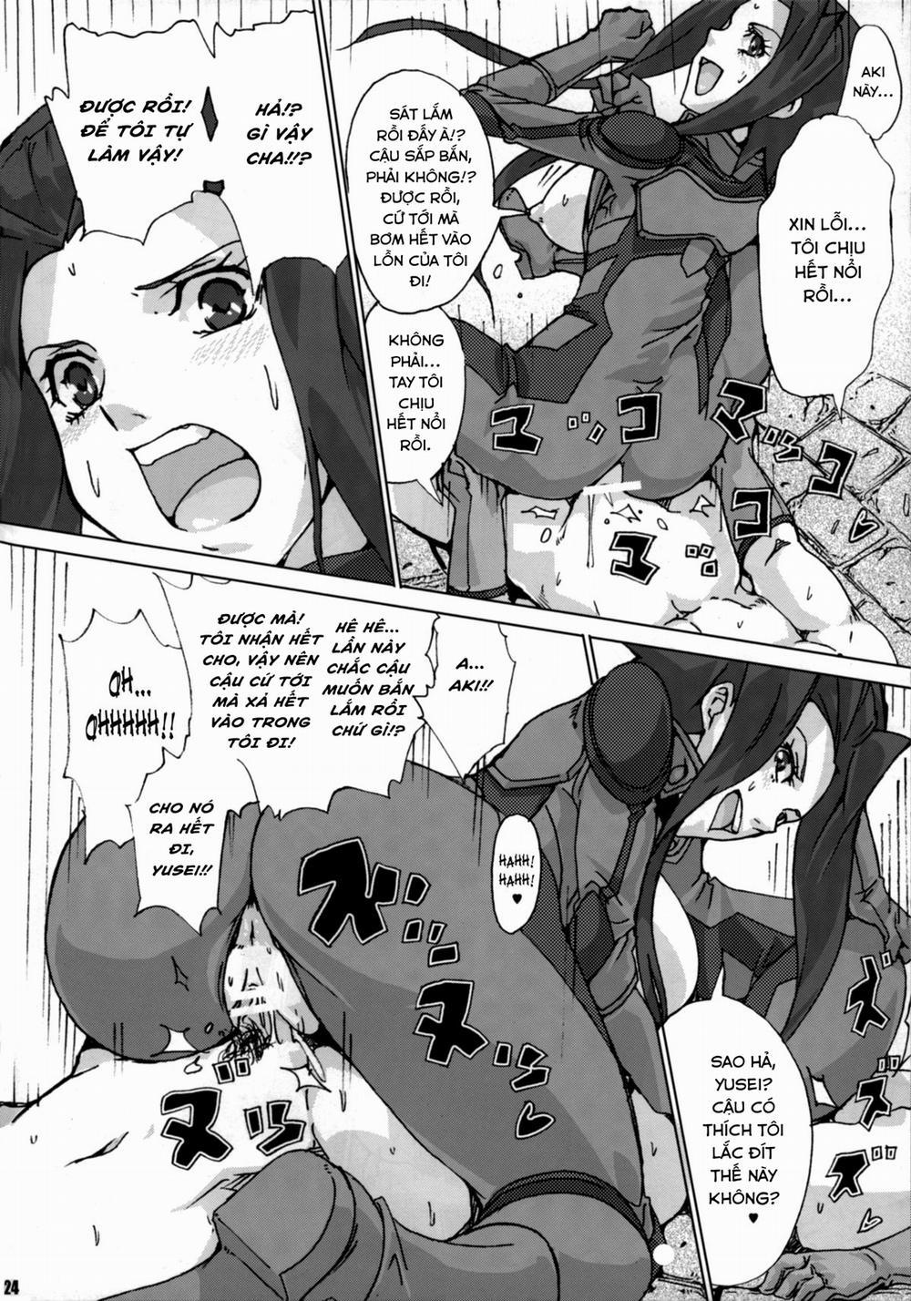 Sukisuki Carly Sukisuki Aki-san W ~Cyclone to Metal(Ka-Mahou Hansha Soukou) Oneshot trang 23