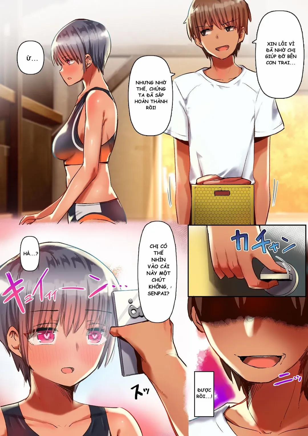 Sumi Senpai wa Pakorarete mo Hyoujou o Kaenai Oneshot trang 7