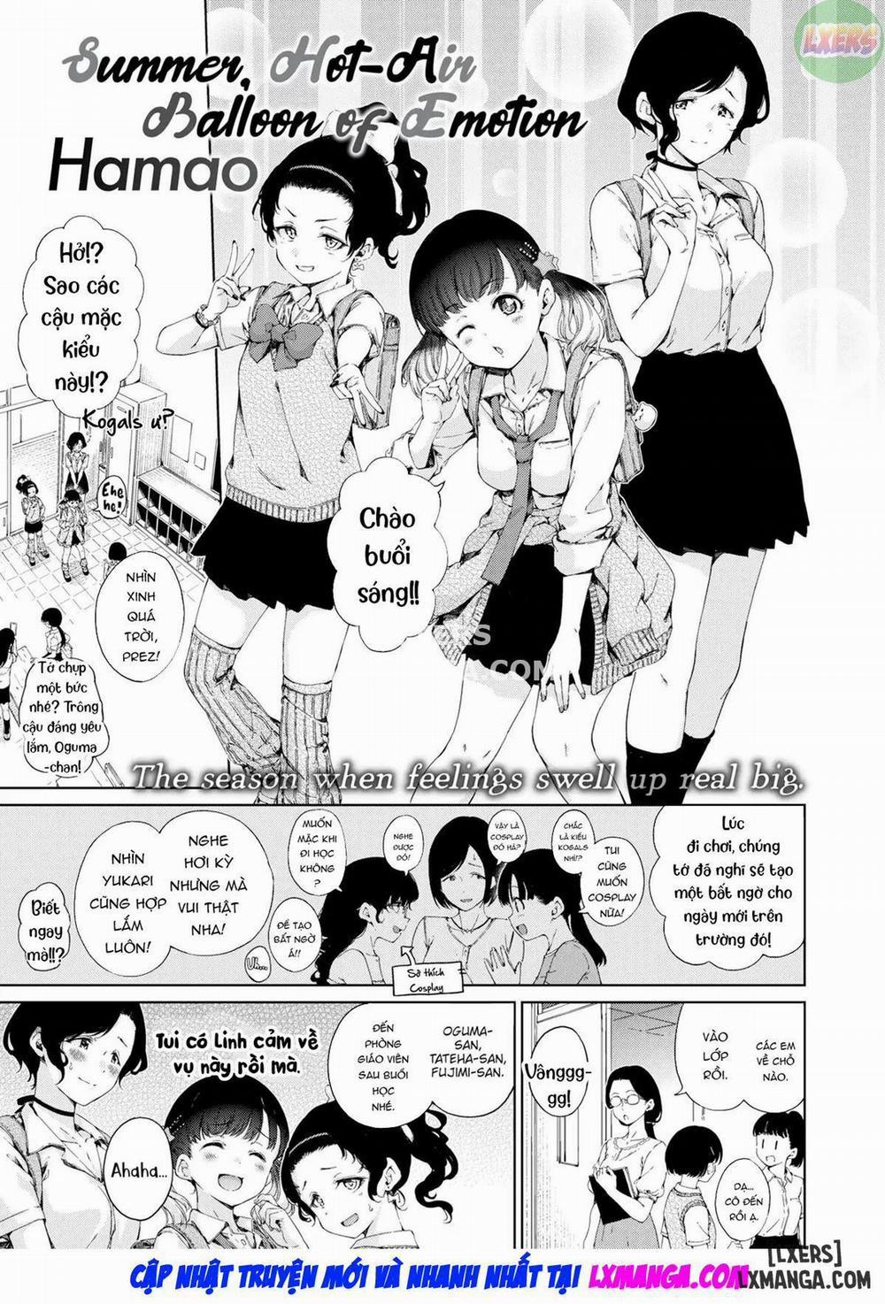 Summer, Hot-Air Balloon of Emotion Oneshot trang 3