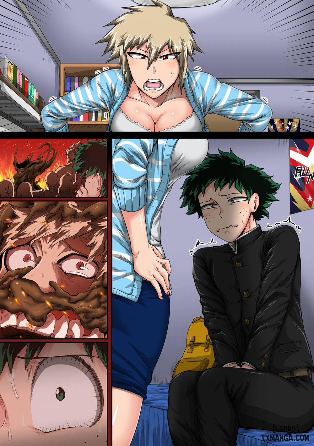 Summer Vacation With Bakugo's Mom Part Three Chapter One 1 trang 3