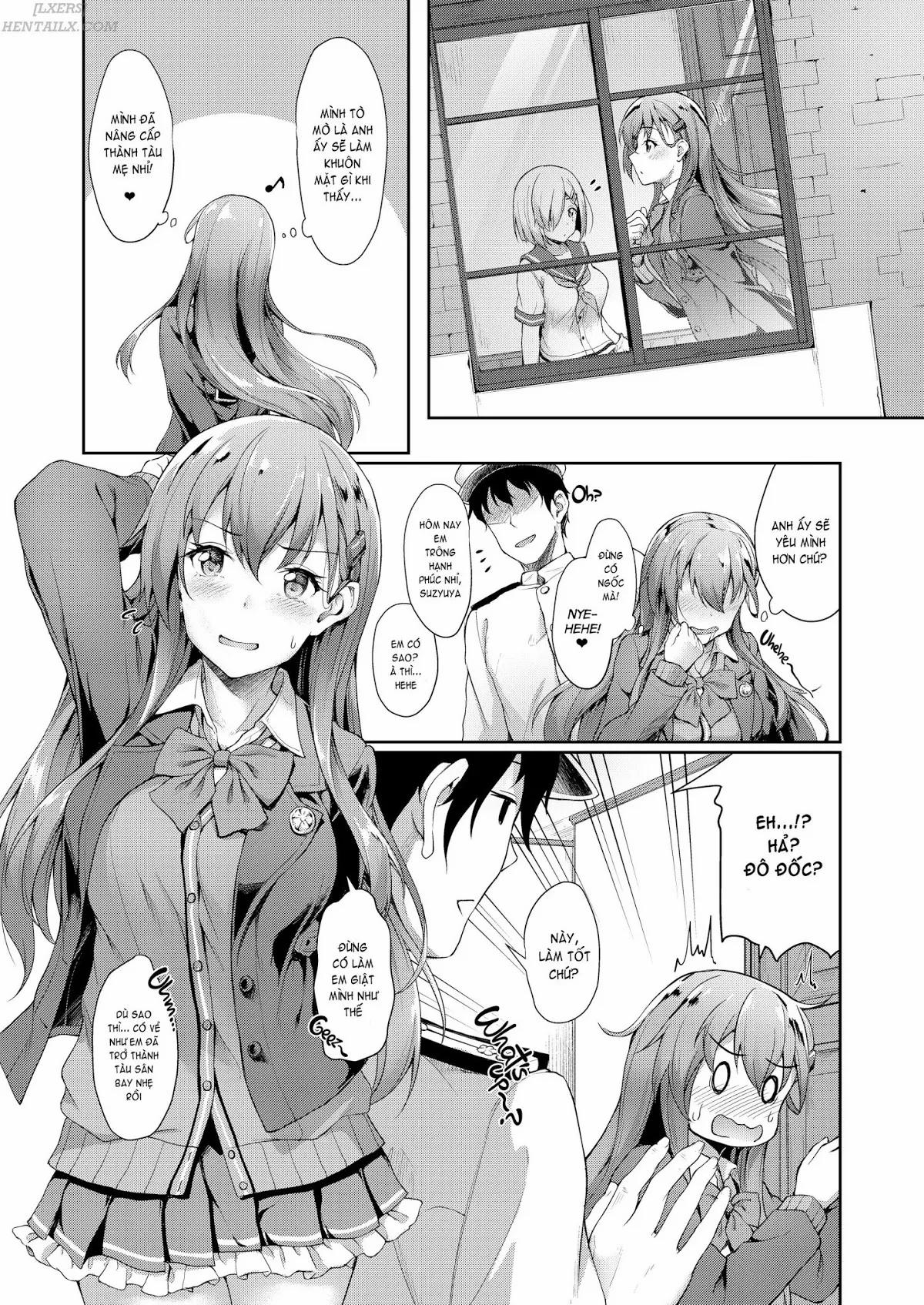 Suzuya Mama Ni Omakase (Kantai Collection, -Kancolle-) OneShot trang 3