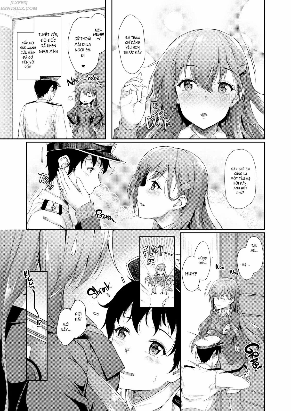 Suzuya Mama Ni Omakase (Kantai Collection, -Kancolle-) OneShot trang 4