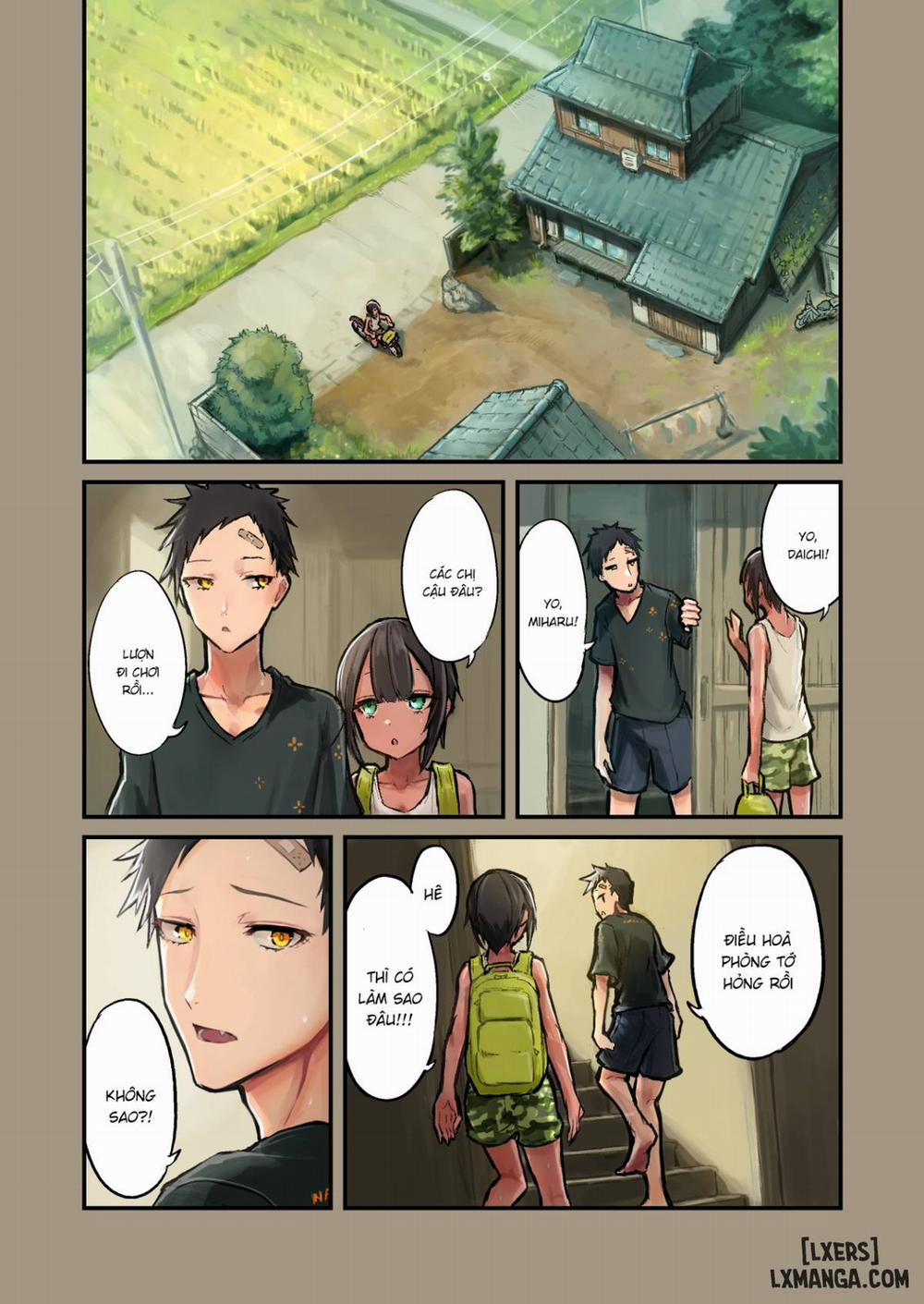 Sweaty sex with a childhood friend Oneshot trang 3