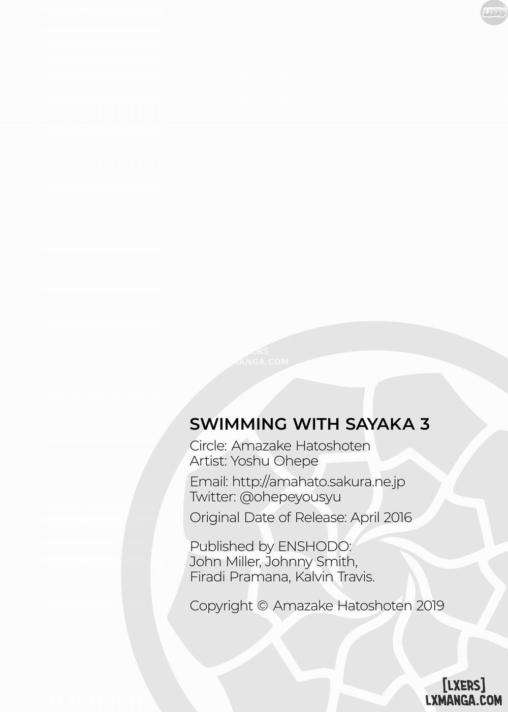 Swimming with Sayaka 3 trang 16