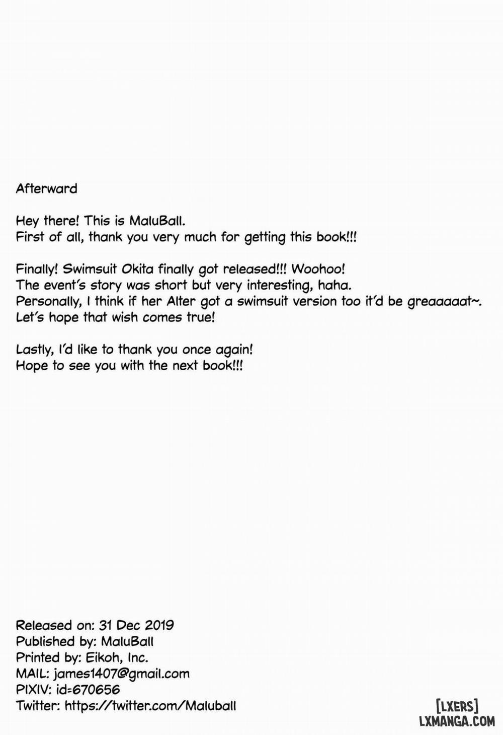 Swimsuit Swordmaster Showdown Oneshot trang 18