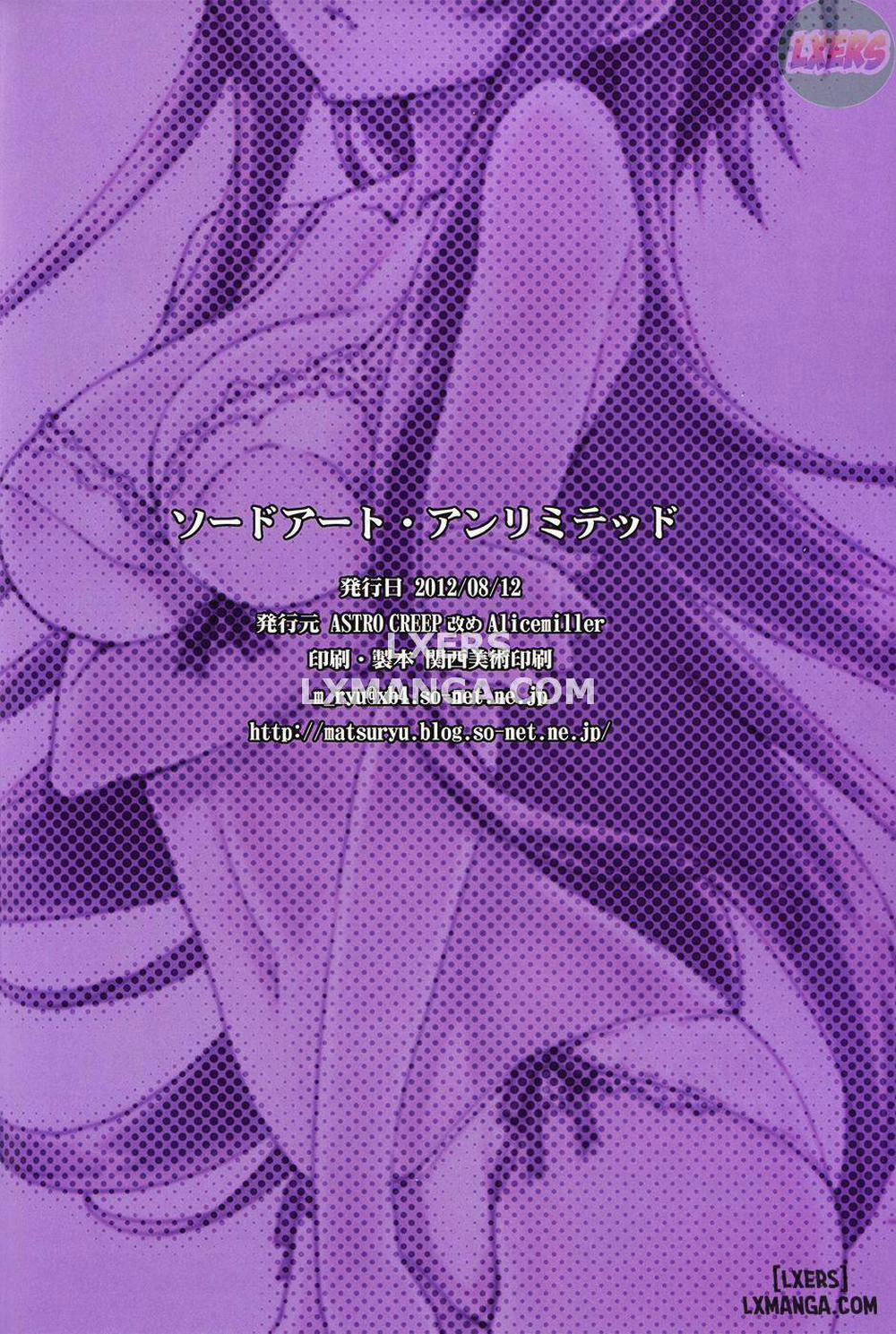 Sword Art Unlimited Oneshot trang 27