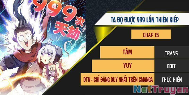 Ta Độ 999 Lần Thiên Kiếp 15 trang 0