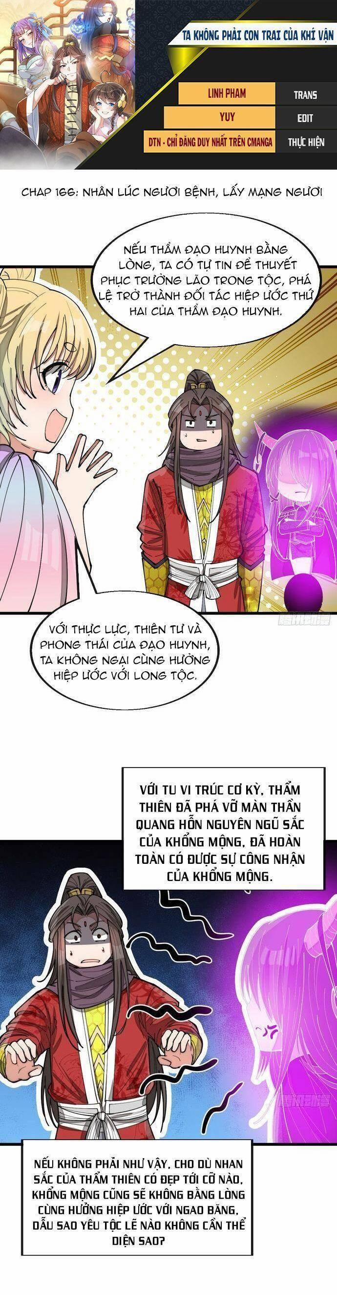 Ta Không Phải Con Cưng Của Khí Vận 166 trang 0