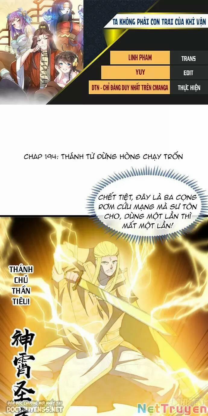 Ta Không Phải Con Cưng Của Khí Vận 194 trang 0
