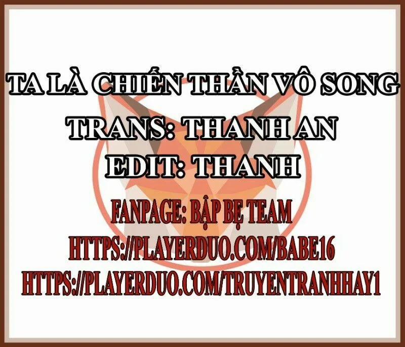 Ta Là Chiến Thần Vô Song 0 trang 1
