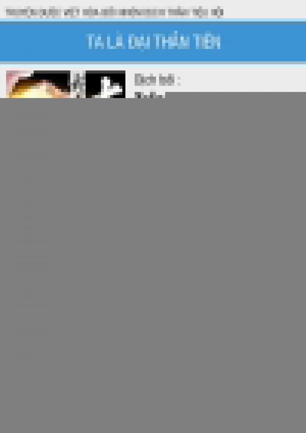 Ta Là Đại Thần Tiên 29 trang 0