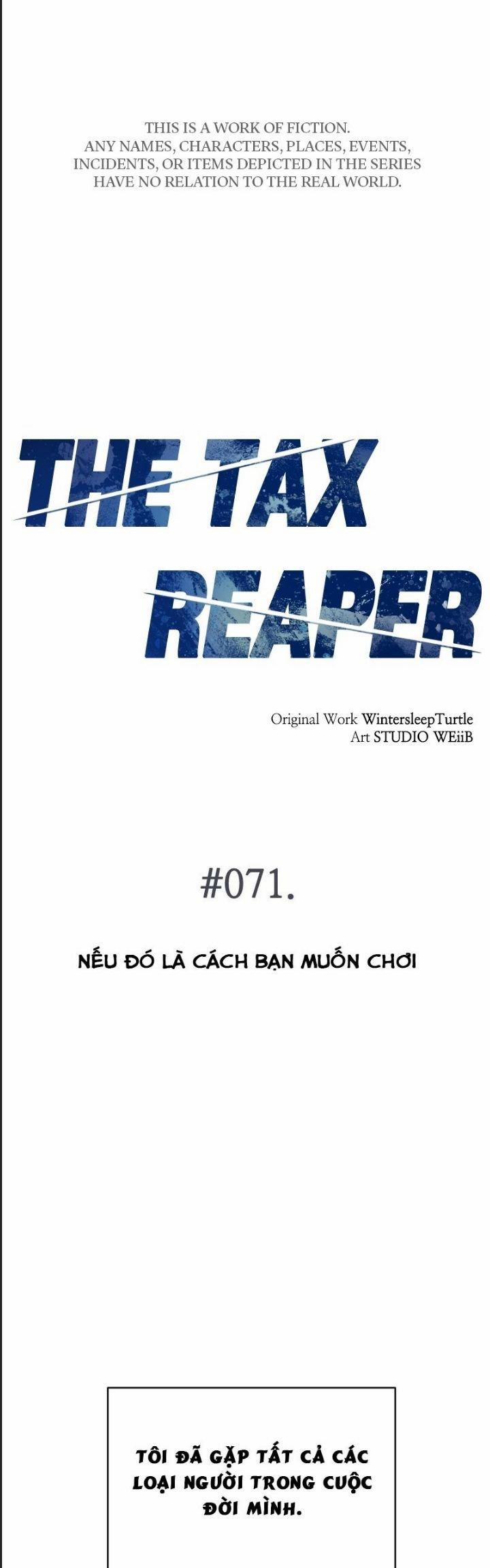 Ta Là Người Thu Thuế 71 trang 1