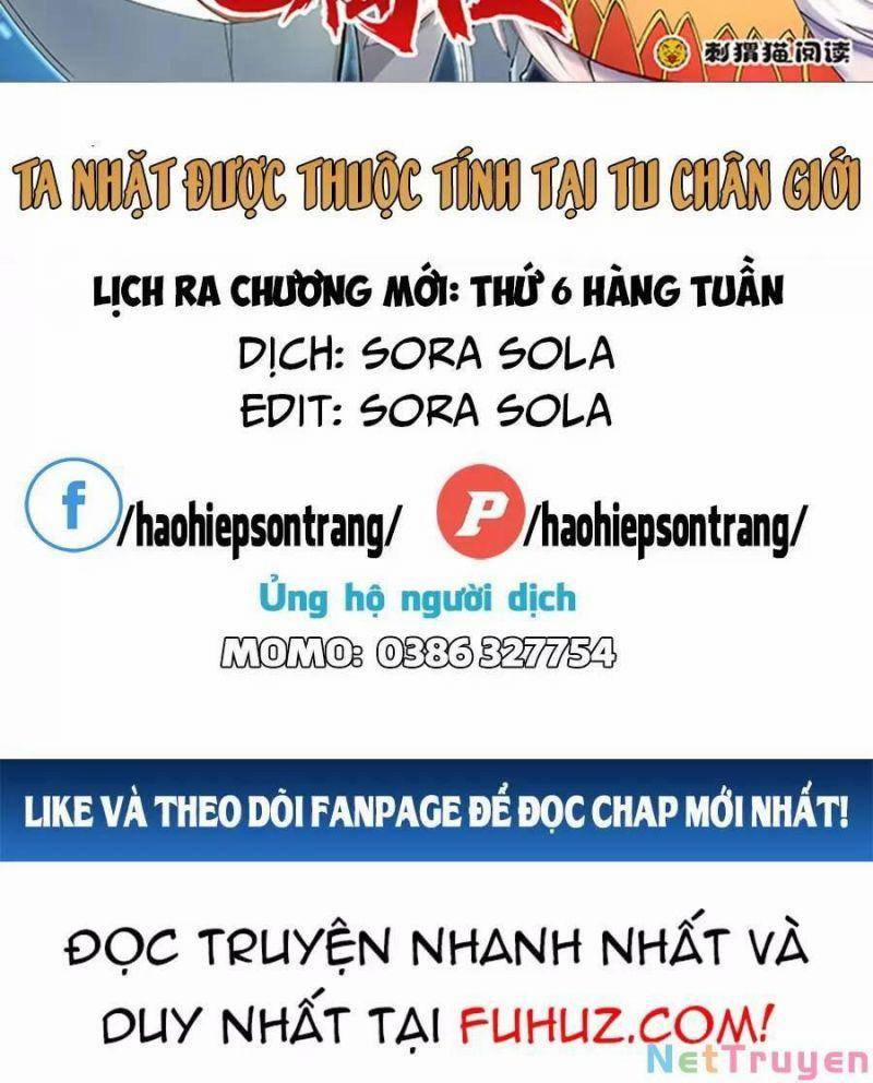 Ta Nhặt Được Thuộc Tính Tại Tu Chân Giới 240.2 trang 1