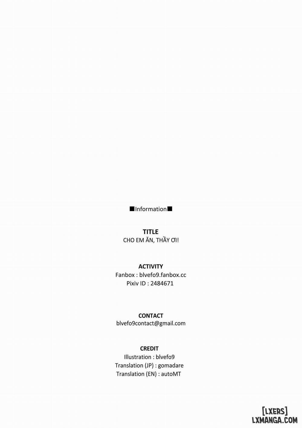 Tabesasete, Sensei Oneshot trang 31