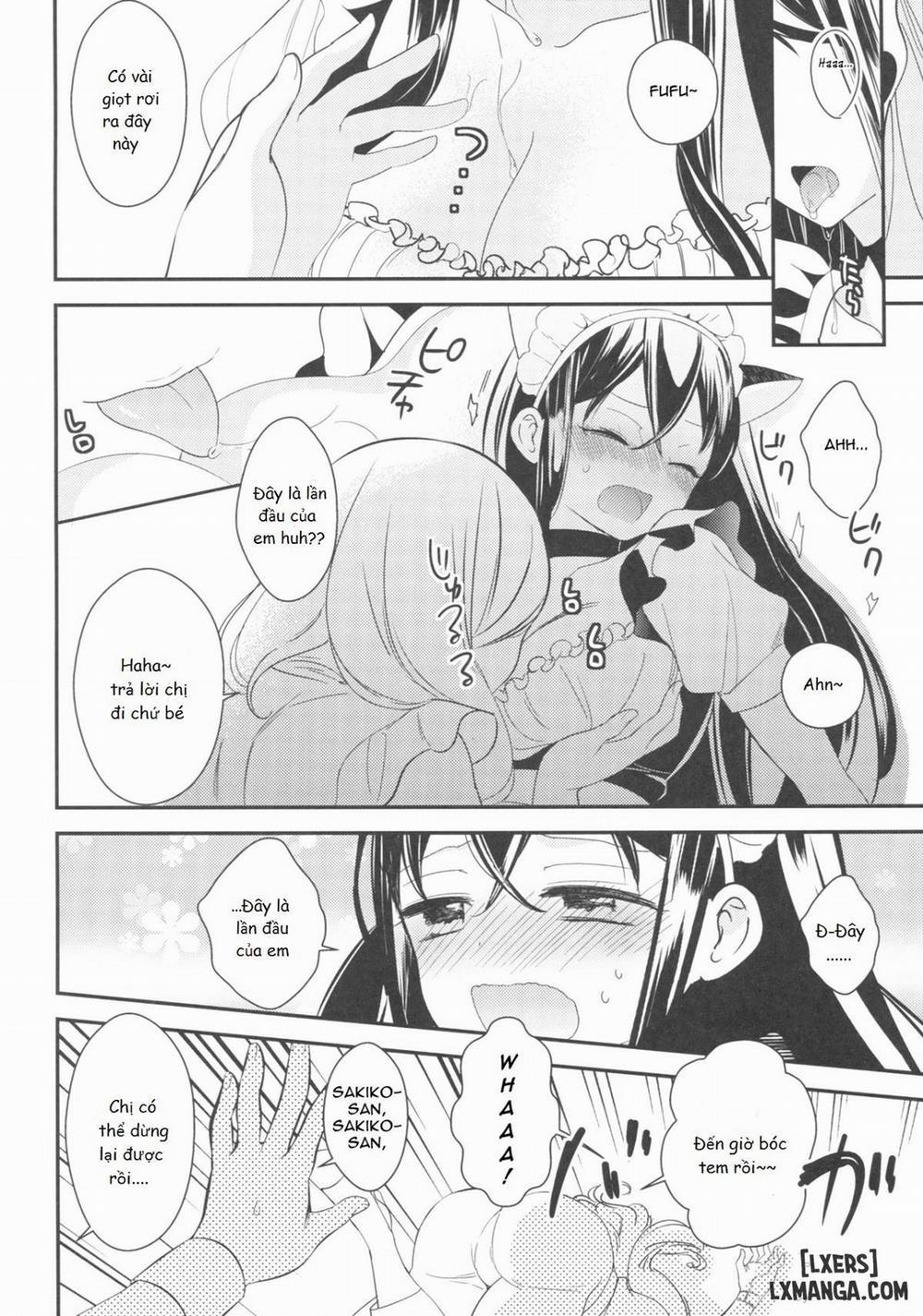 Tachi Masshigura ~Neko Cafe Yuri Goudou Oneshot trang 20