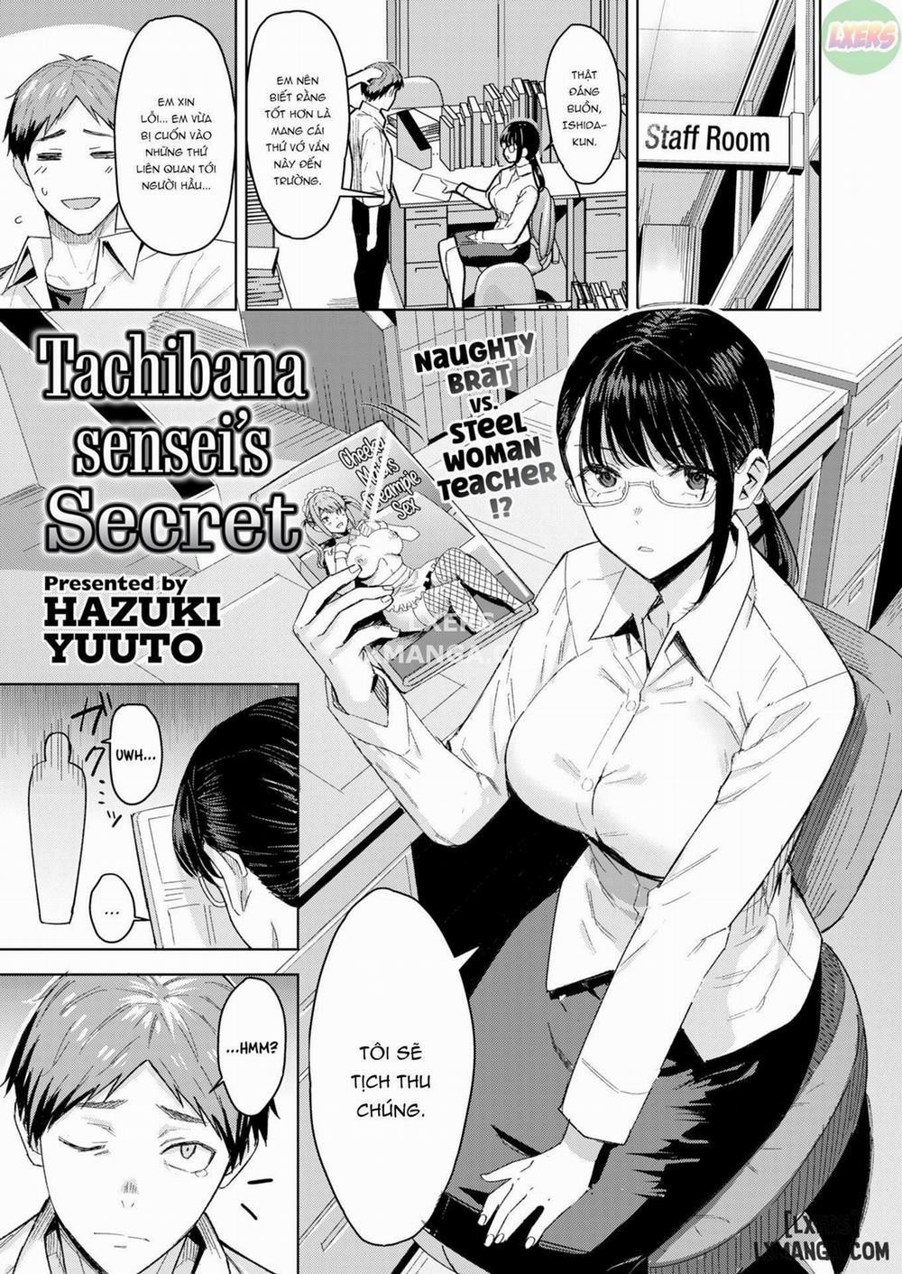 Tachibana-sensei's Secret Oneshot trang 0