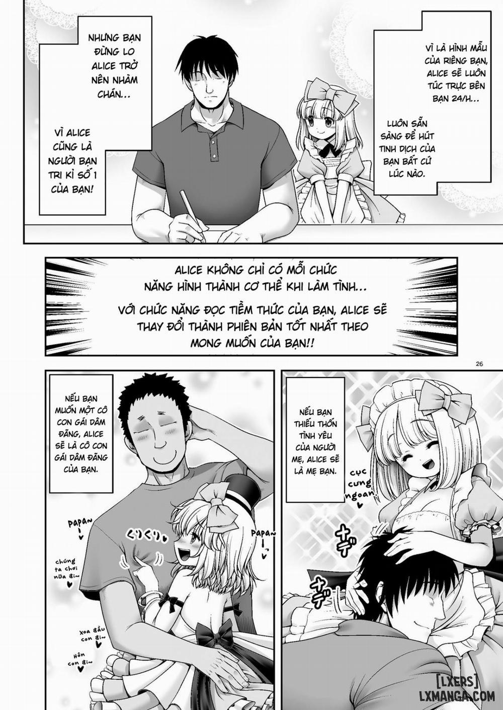 Tai Chikyuujin Seiyoku Seigyo You Jinzouningen Arisu Oneshot trang 25