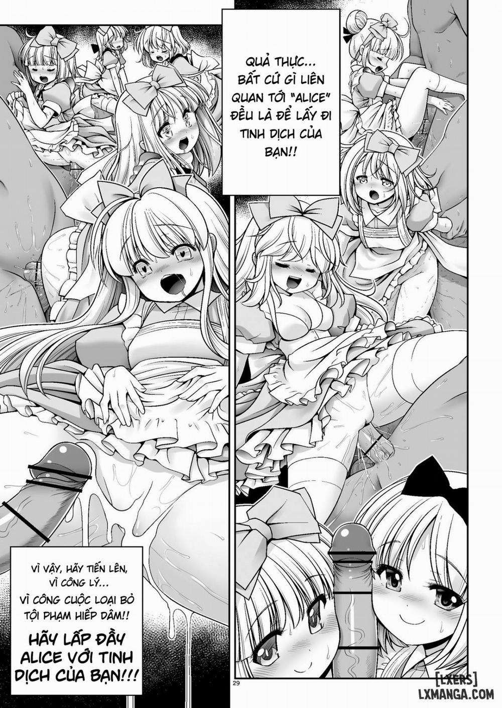 Tai Chikyuujin Seiyoku Seigyo You Jinzouningen Arisu Oneshot trang 28