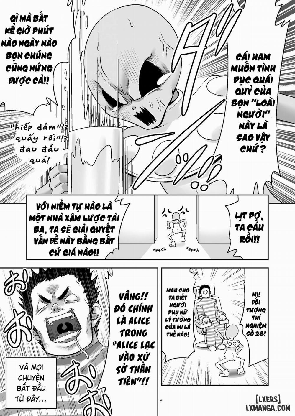 Tai Chikyuujin Seiyoku Seigyo You Jinzouningen Arisu Oneshot trang 4