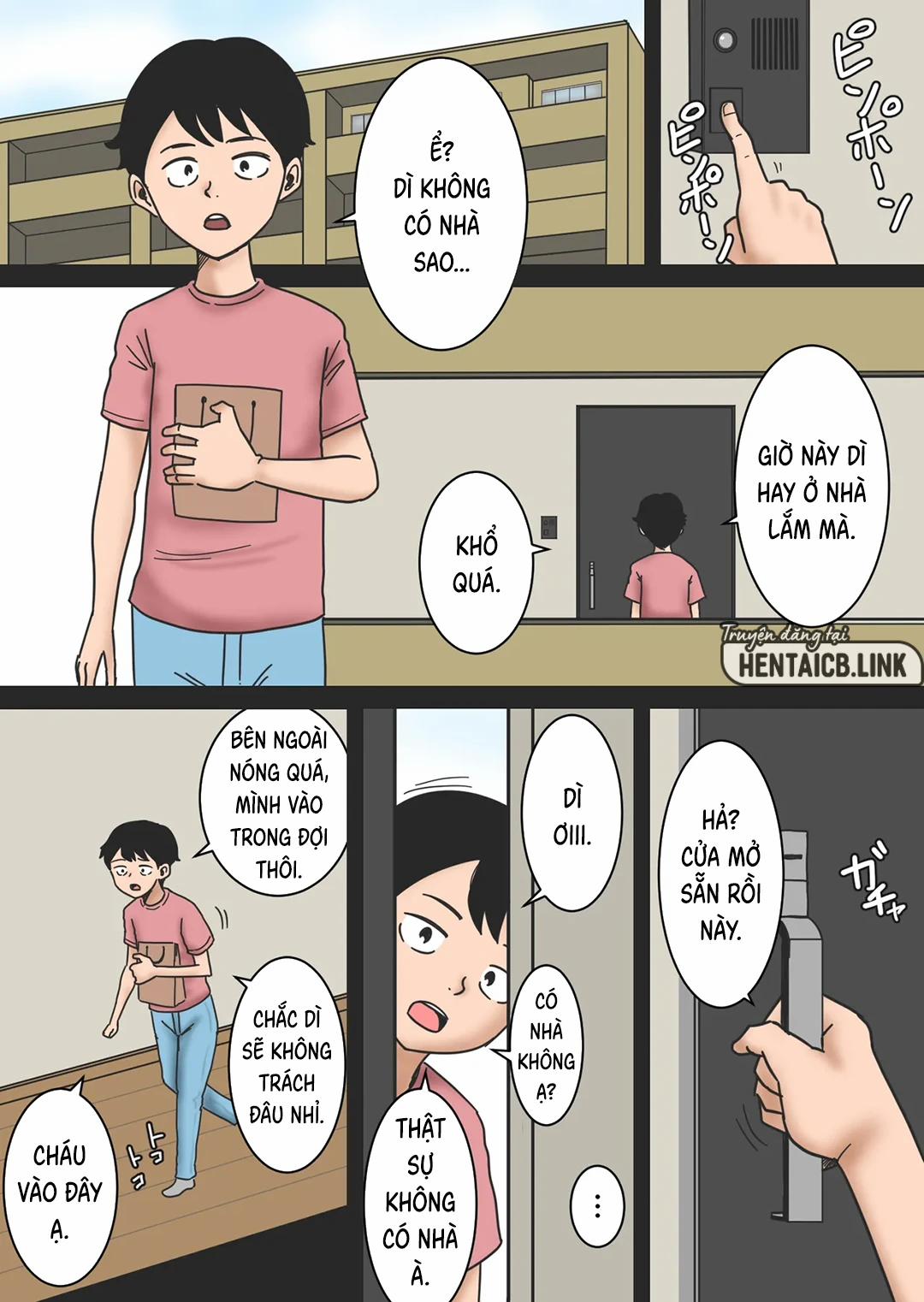 Tại nhà dì tôi Oneshot trang 2