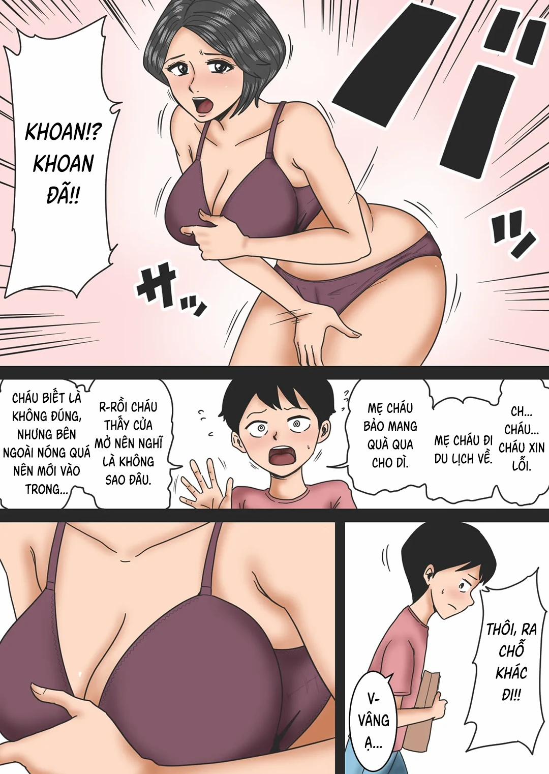 Tại nhà dì tôi Oneshot trang 5