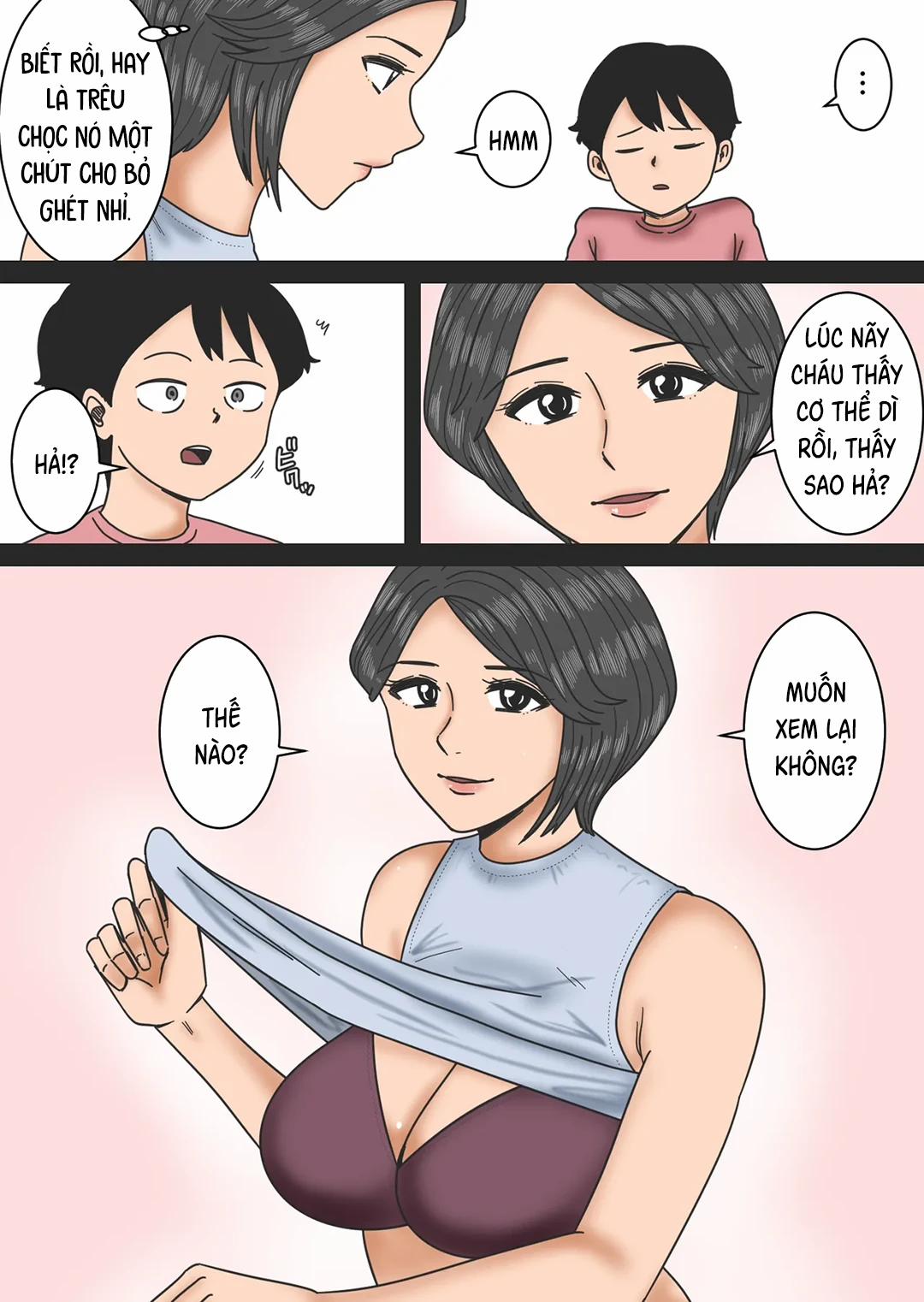 Tại nhà dì tôi Oneshot trang 7