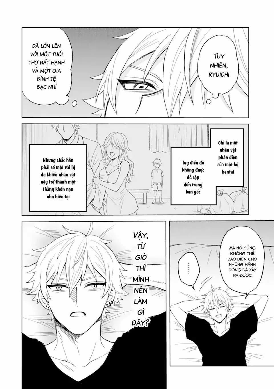 Tái Sinh Thành Tên Cặn Bã Trong Bộ Manga Cắm Sừng Mình Từng Đọc. Thế Nhưng Giờ Đây, Cô Nàng Nữ Chính Của Bộ Manga Ấy Lại Chủ Động Tiếp Cận Tôi 1 trang 16